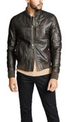 BELSTAFF CLENSHAW LEATHER JACKET