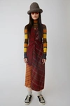 ACNE STUDIOS Mid length dress brown/beige