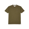 NORSE PROJECTS JOHANNES OLIVE COTTON T-SHIRT