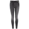 FRAME LE HIGH SKINNY GREY JEANS,3196357