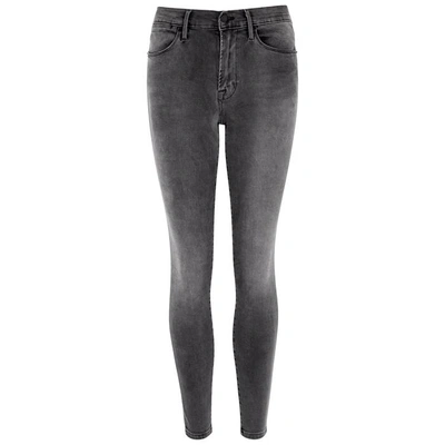 Frame Le High Skinny Grey Jeans