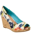 TOMS STELLA OPEN TOE WEDGE,889556193653