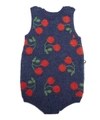OEUF NYC CHERRY TANK ROMPER 3-18 MONTHS