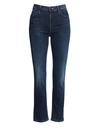 MOTHER Swooner Super High-Rise Ankle Jeans