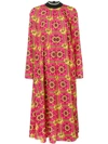 RED VALENTINO RED VALENTINO PRINTED MID-LENGTH DRESS - PINK