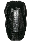 GIANLUCA CAPANNOLO SHORT SEQUINED DRESS