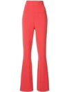SEMSEM HIGH WAISTED FLARED TROUSERS