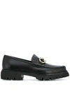 FERRAGAMO GANCINI BIT LOAFERS