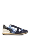 VALENTINO GARAVANI VALENTINO ROCKSTUD CAMOUFLAGE SNEAKERS