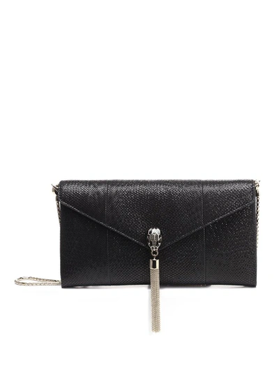 Bulgari Cocktail Clutch In Black