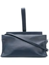 AESTHER EKME AESTHER EKME SLOPE CLUTCH BAG - BLUE