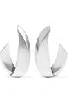 SAINT LAURENT CHAINES SILVER-TONE EARRINGS