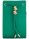 EMILIO PUCCI DRAWSTRING BOX WALLET