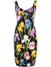 DOLCE & GABBANA FLORAL PRINT DRESS