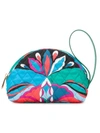 EMILIO PUCCI EMILIO PUCCI ROUNDED MAKE-UP BAG - BLUE