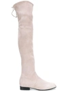 Stuart Weitzman Lowland Boots - Neutrals In Neutrals