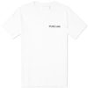 HELMUT LANG HELMUT LANG LOGO TEE,I06HM521-WH4