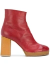 CHALAYAN PLATFORM 90MM ANKLE BOOTS