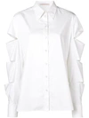 CHRISTOPHER KANE CHRISTOPHER KANE SLASH SHIRT - WHITE