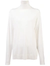 THE ROW THE ROW LOOSE FITTED SWEATER - WHITE