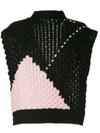 RAF SIMONS knitted vest
