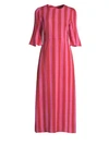 STINE GOYA Kirsten Stripe Midi Dress