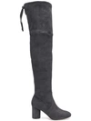 Stuart Weitzman Helena Boots - Grey In Grey
