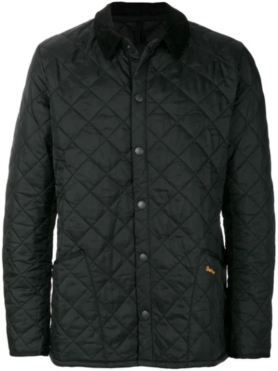Barbour Heritage Liddesdale Quilted Jacket In Black