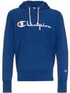 CHAMPION logo刺绣全棉连帽衫