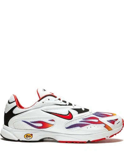 Nike X Supreme Zm Strk Spectrum Pls Sneakers In White