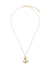 SAINT LAURENT anchor necklace