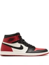 JORDAN JORDAN 1 RETRO HIGH "BRED TOE" SNEAKERS