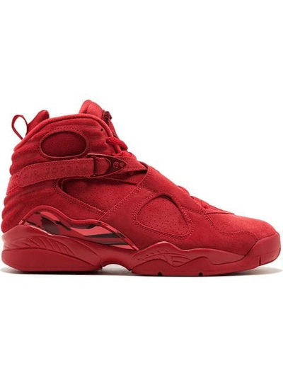 Jordan Air  8 Retro "valentine's Day" Trainers In Red