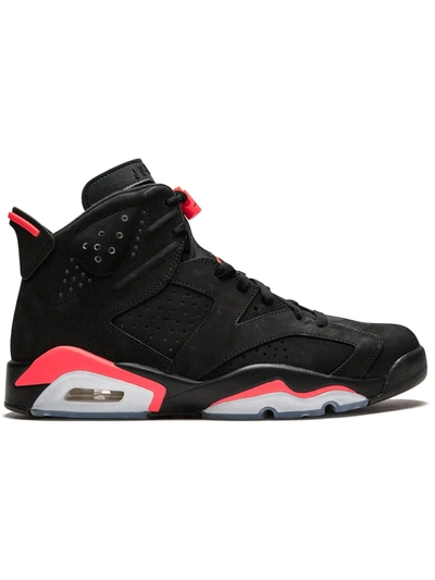 Jordan Air  6 Retro "infrared" Sneakers In Black