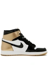Jordan Air  1 Retro High Og Nrg Gold Top 3 In Black
