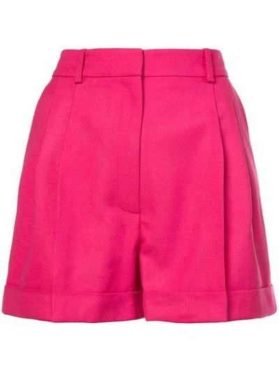 Racil High Waisted Tailored Shorts In Pink