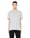 JAMES PERSE GREY COTTON & CASHMERE T-SHIRT,MCCC3026