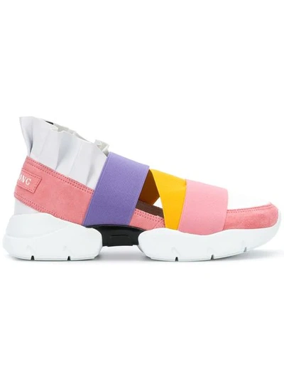 Emilio Pucci City Up Slip-on Trainers In Pink