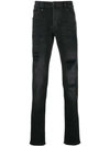 PHILIPP PLEIN PHILIPP PLEIN SLIM FIT JEANS - BLACK