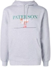 PATERSON logo print hoodie
