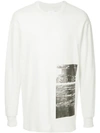 SONG FOR THE MUTE SONG FOR THE MUTE LONG SLEEVED SWEATSHIRT - WHITE