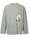 SONG FOR THE MUTE SONG FOR THE MUTE LONG SLEEVED SWEATSHIRT - GREY