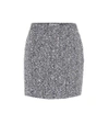 ALESSANDRA RICH Sequined tweed miniskirt,P00342824
