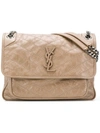 Saint Laurent Medium Niki Shoulder Bag In Neutrals