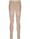 ARMA ARMA SKINNY FIT TROUSERS - NUDE & NEUTRALS