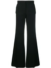 ROCHAS HIGH WAISTED FLARED TROUSERS