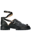 RUE ST ANKLE STRAP BROGUE SHOES