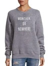 KNOWLITA Montauk Or Nowhere Graphic Sweatshirt