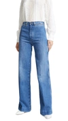 M.i.h. Jeans Bay Garnett Bay High-rise Wide-leg Jeans In Mid Denim