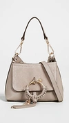 See By Chloé Mini Joan Crossbody Bag In Motty Grey